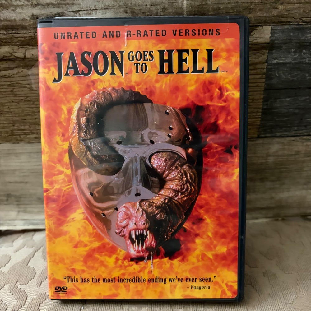 Jason Goes to Hell The Final Friday DVD Unrated R-Rated Versions Horror Movie